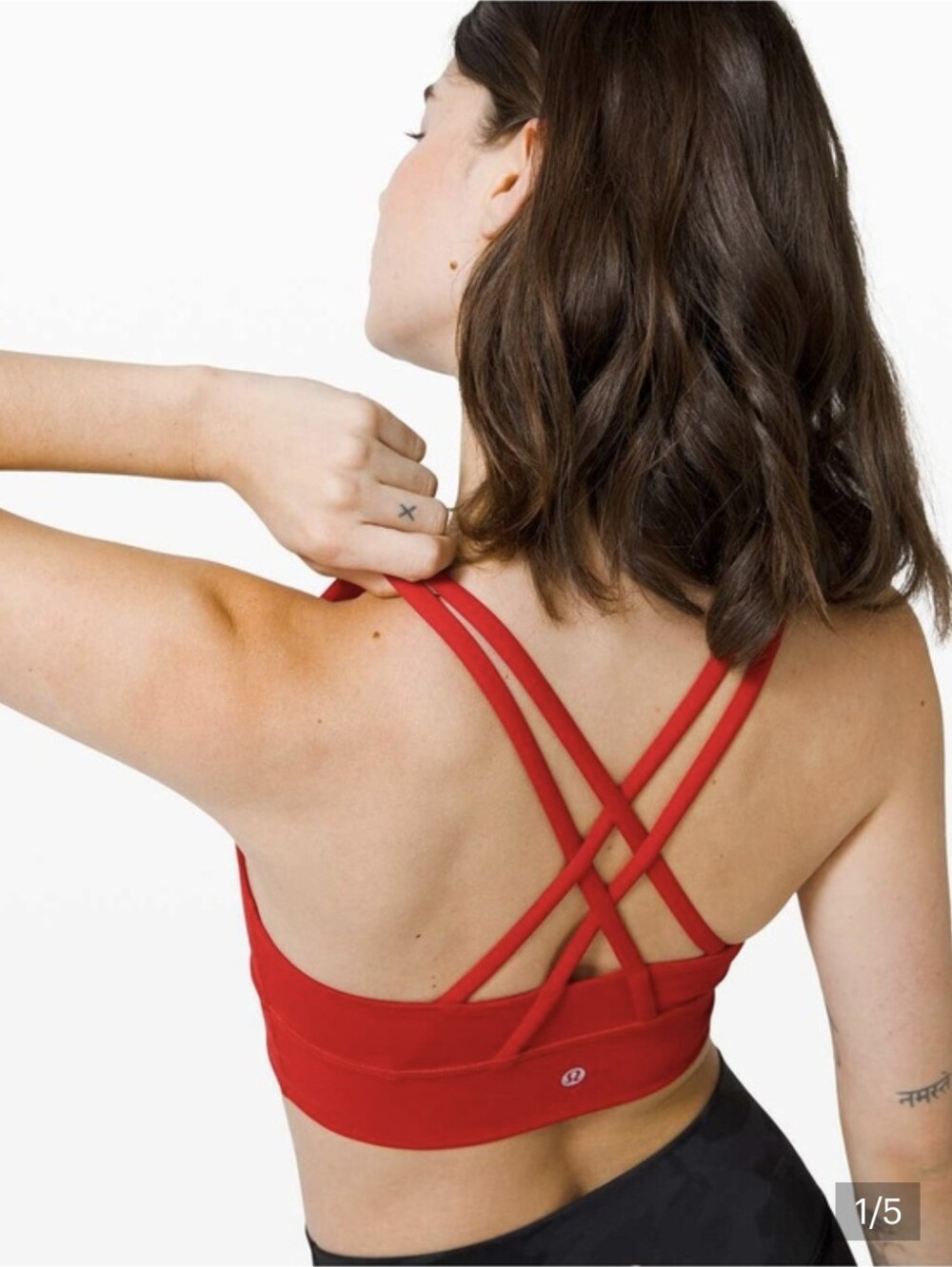 Lululemon Energy Bra Long Line *Medium Support, B/C Cup Sz 6
